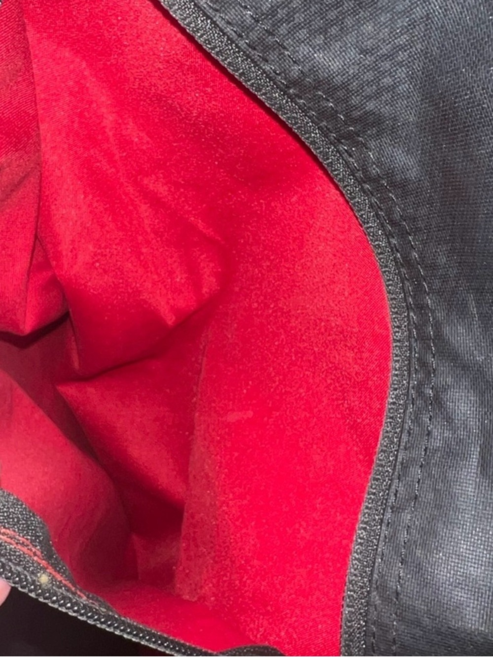 Nike Brasilia Training Gymsack Drawstring Red and Black with White Swoosh - Picture 10 of 12